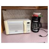 Small Chefmate Microwave and Black & Decker
