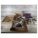 Drill Bits, Measuring Tapes, misc Tools