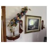 Picture and Candle Holders