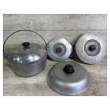 Magnalite lids, pot