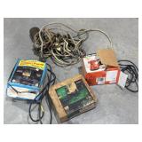 Pulley system, pump, sabre saw