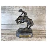 Rattlesnake Frederic Remington Sculpture