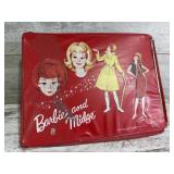 Barbie and Midge carrying case with dolls, clothes