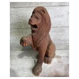 Wooden lion