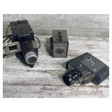 Projector, cameras
