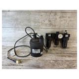 Sump/Utility Pump, Parker FRL Unit