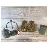 Wall Pockets, Bell, Doorstop