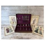 Tudor Plate Oneida Silver Plated Flatware Set