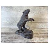Bronze Bear Sculpture
