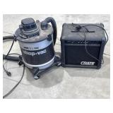 Amplifier, shop-vac