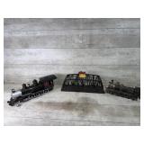American Flyer Lines Bridge, Trains
