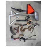 Shovel hooks pick ax and more