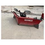 Boss 7ft6in Power-V Snow Plow w/ 12in Extensions