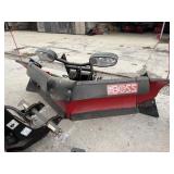 Boss 8ft2in Power-V Snow Plow w/ 12in Extensions