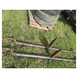 (2) trailer axles