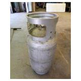Manchester Propane Tank Reading 1/2 Full