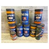 Vintage Friction Tape Empty Tins