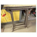 Cast iron base legs, table stands