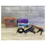 Caulk Guns, Heat Gun, Water Pump