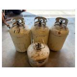 Empty LP & Refrigerant Tanks