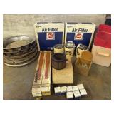 Air filters, shock absorbers