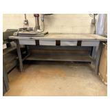 Steel Work Bench with Drawers