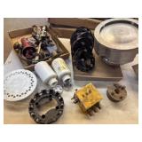 Gas vent, valve bank, storage plates