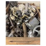 Galvanized, black pipe fittings