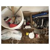 Electrical supplies, screws, miscellaneous