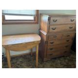 Dresser and table