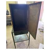 Shop table, cabinet