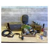 Craftsman Tool Chest, Welding Faceguard, Misc