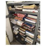Books, Manuals and Contents on Shelf