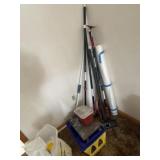 Plastic, painting supplies