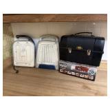 Fluorescent Work Lights, Thermos Lunch Box