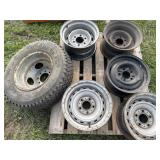 Chevy rims, tire