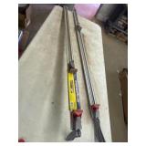 Clamp and cut edge guides