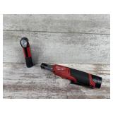 Milwaukee M12 Fuel 1/4in Ratchet, Light