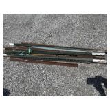 T post and metal lot