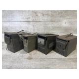 Four Ammo Cases