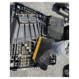 Lawnmower discharge covers