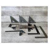 Assorted Speed Squares and Saw Guides