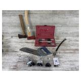 Saw, Hatchet, Automotive Tool Set