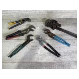 Adjustable Wrenches and Pipe Wrench
