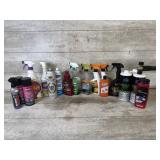 Assorted Auto Cleaner Solutions
