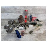 Magnetic Bowls, Screwdriver, Flashlight, Paint