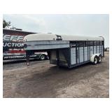 1993 Better Built 18ft Livestock Trailer