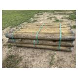 (18) Treated 8x8 Fence Post