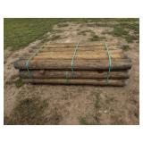 (18) Treated 8x8 Fence Post