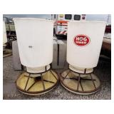 (2) Hog Diner Feeders